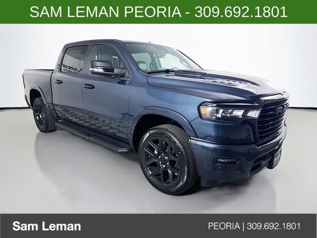 New 2026 Forged Blue Metallic Exterior Paint RAM Laramie image 1
