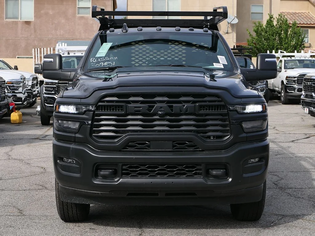 New 2026 Diamond Black Crystal Pearlcoat RAM Tradesman image 10