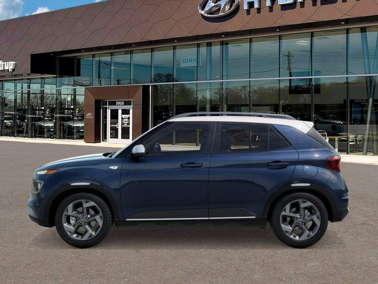 New 2026 Denim w/White Roof Hyundai SEL w/Two-Tone Roof image 3