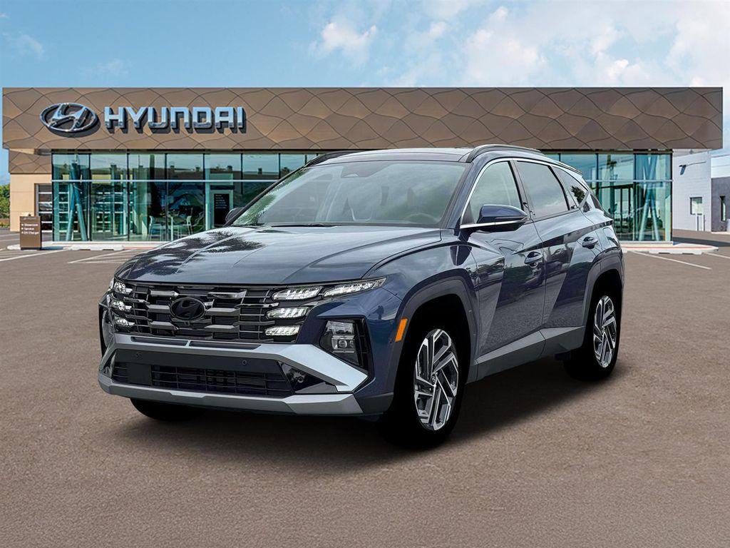 New 2026 Blue Hyundai Limited AWD image 1