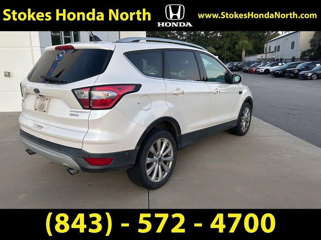 Used 2018 White Ford Titanium image 6