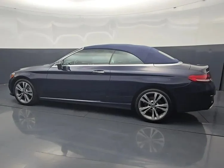 Used 2019 Blue Mercedes-Benz C 300 4MATIC® Cabriolet 2D image 6