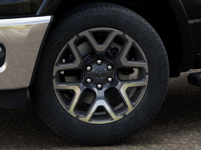 New 2026 Diamond Black Crystal Pearl-Coat Exterior Paint RAM Laramie image 8
