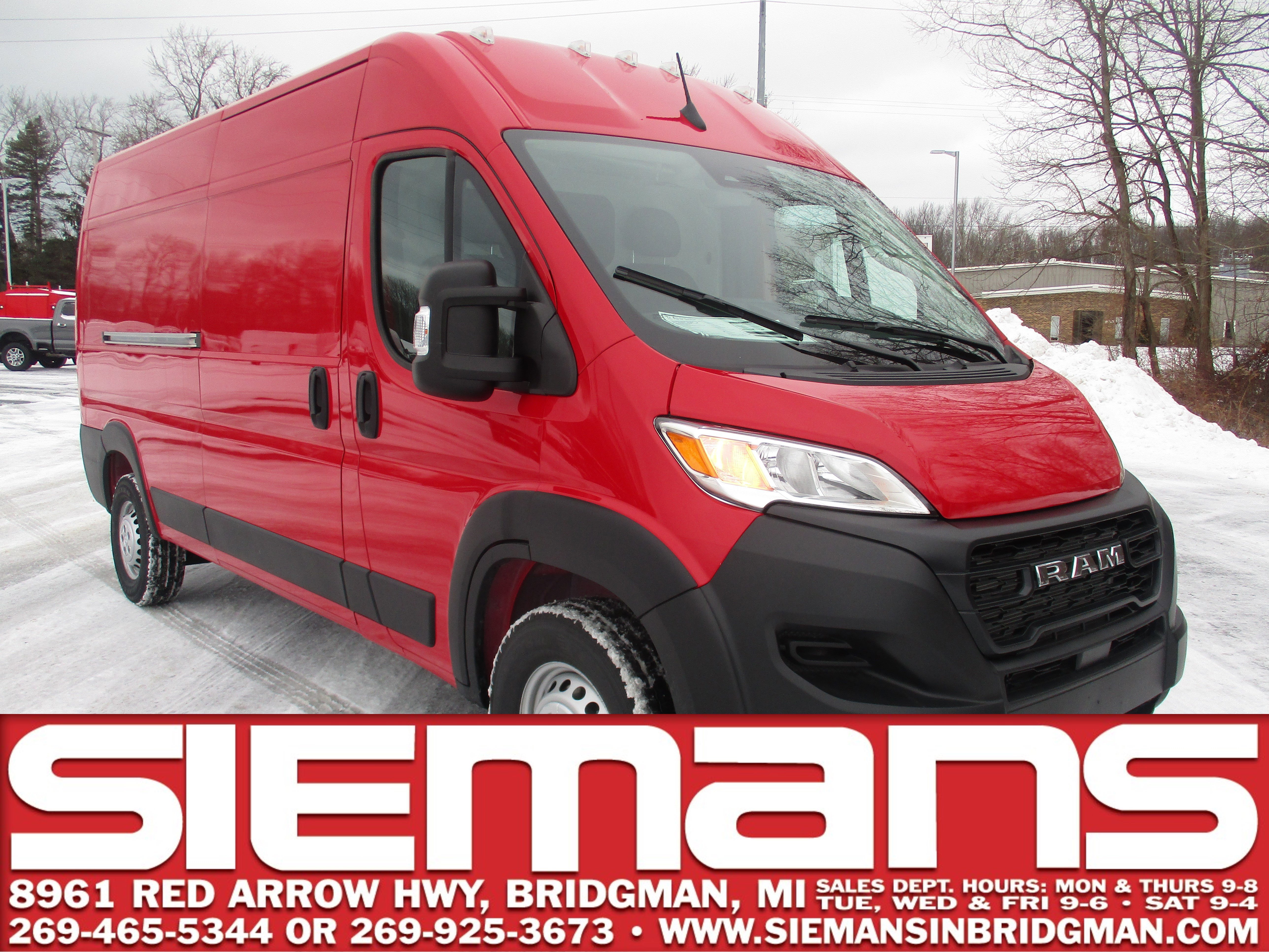 2026 RAM ProMaster Cargo Van Tradesman