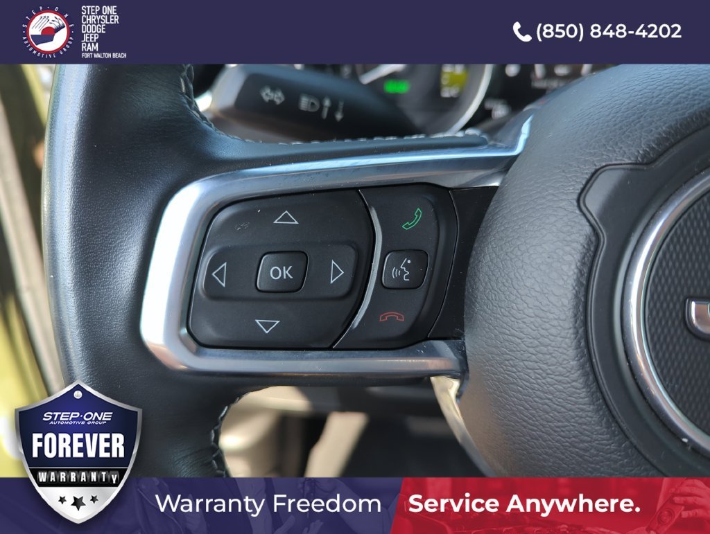 Used 2022 Green Jeep Unlimited Sahara 4xe image 21