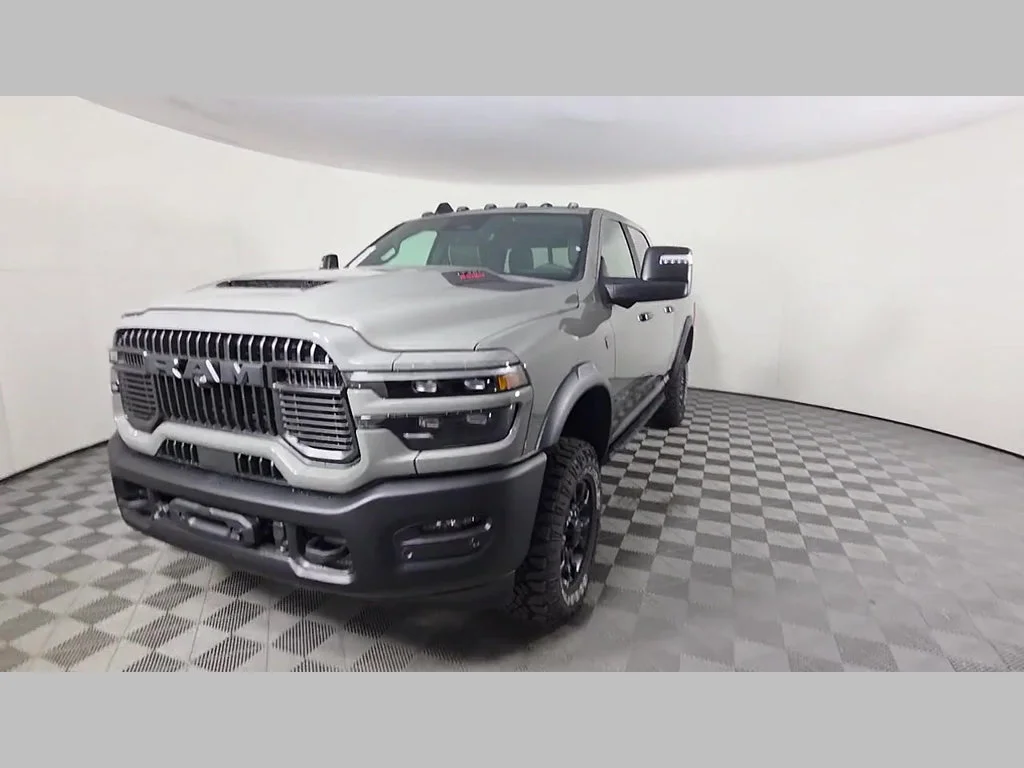 New 2027 Ceramic Gray Clear-Coat Paint RAM Power Wagon Hemi image 17