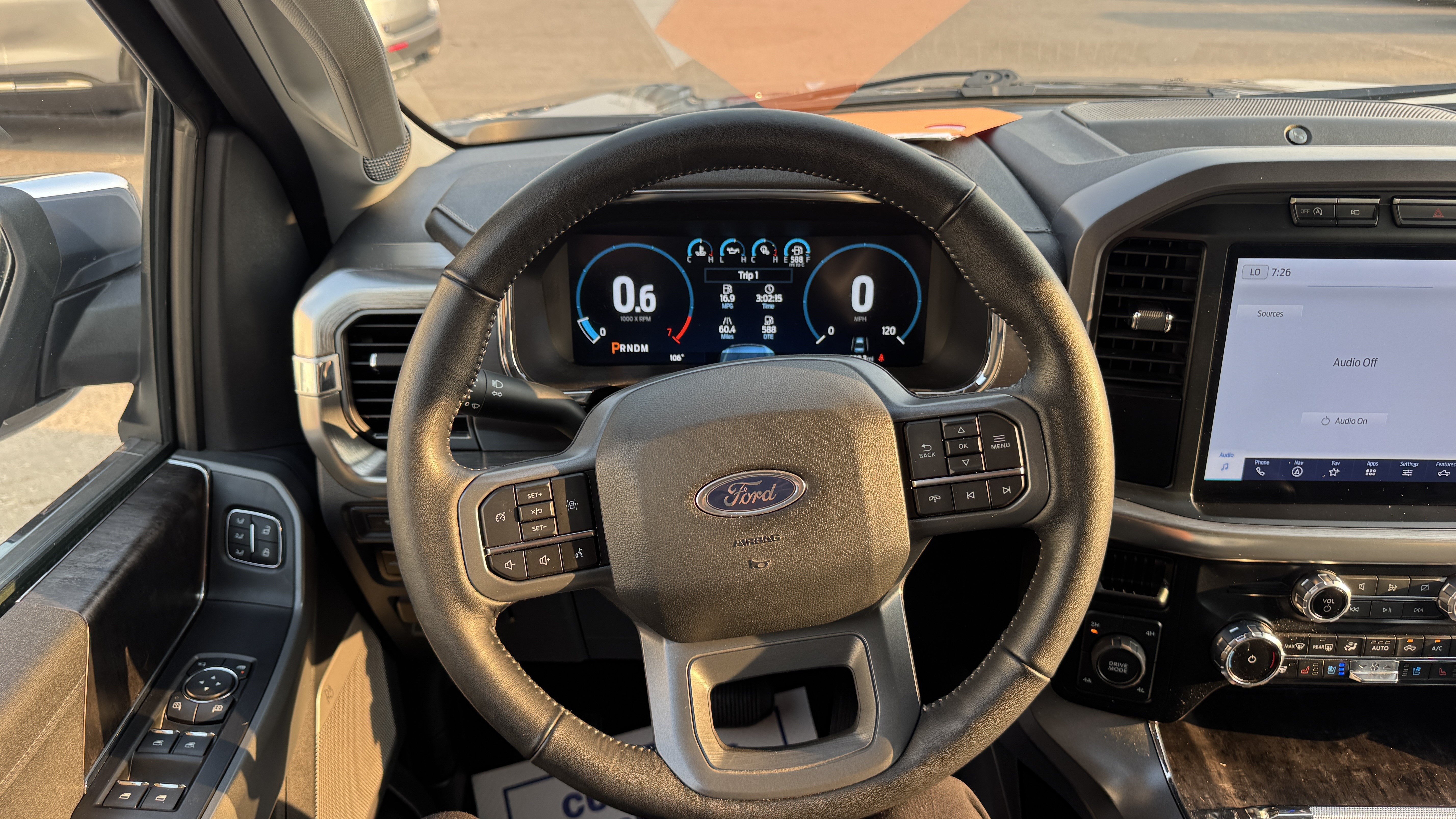 Certified Used 2023 Carbonized Gray Metallic Ford LARIAT image 9