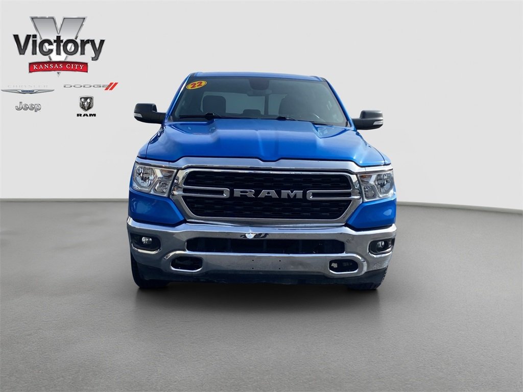 Used 2022 RAM Ram 1500 Pickup Big Horn/Lone Star with VIN 1C6RRFFG3NN459321 for sale in Kansas City