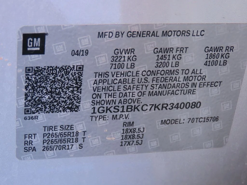 Used 2019 Silver GMC SLT image 21
