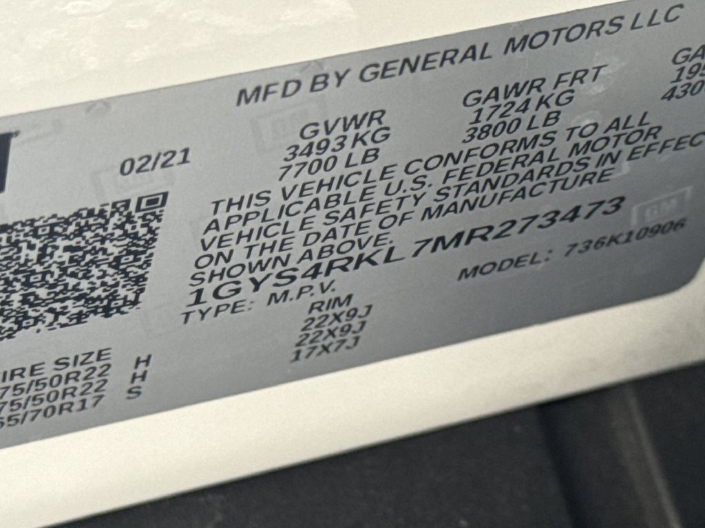 Used 2021 White Cadillac Sport Platinum image 38