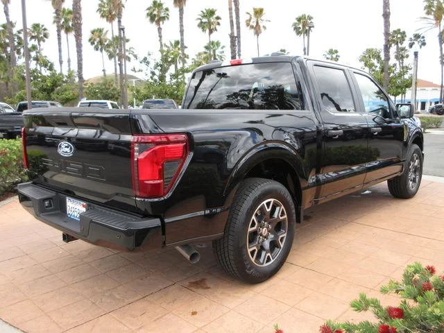 Certified Used 2025 Agate Black Metallic Ford STX image 4