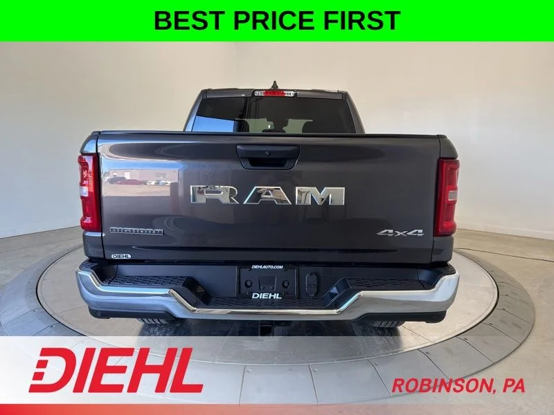 New 2026 Granite Crystal Metallic Clear-Coat Exterior Paint RAM Big Horn/Lone Star image 6