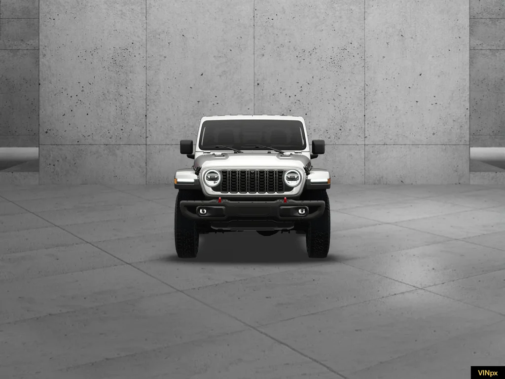 New 2026 Bright White Clear-Coat Exterior Paint Jeep Rubicon X image 11