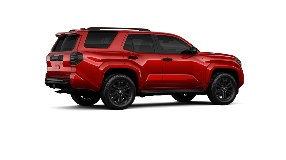 New 2026 Supersonic Red Toyota Platinum image 11
