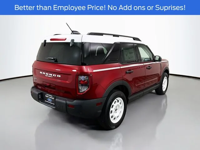 New 2025 Ruby Red Metallic Tinted Clearcoat Ford Heritage image 7