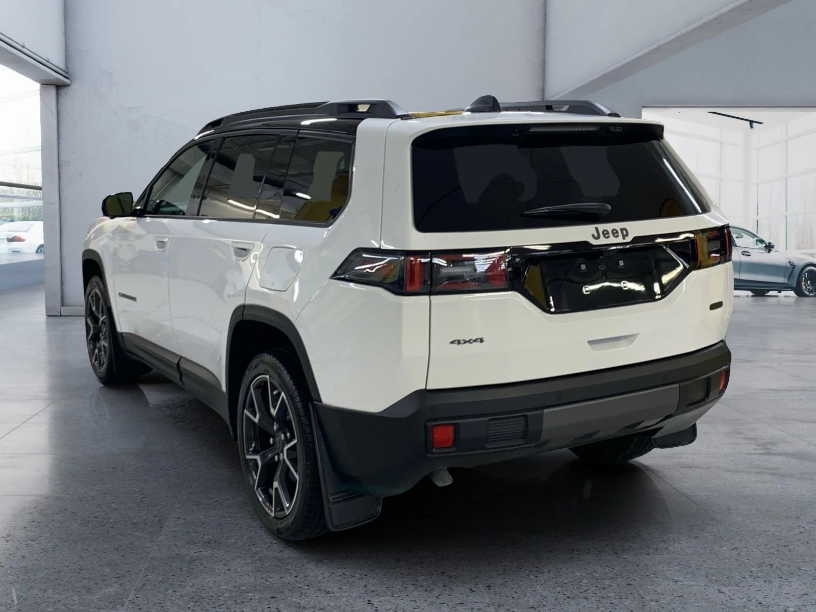 New 2026 Bright White Jeep Overland image 3