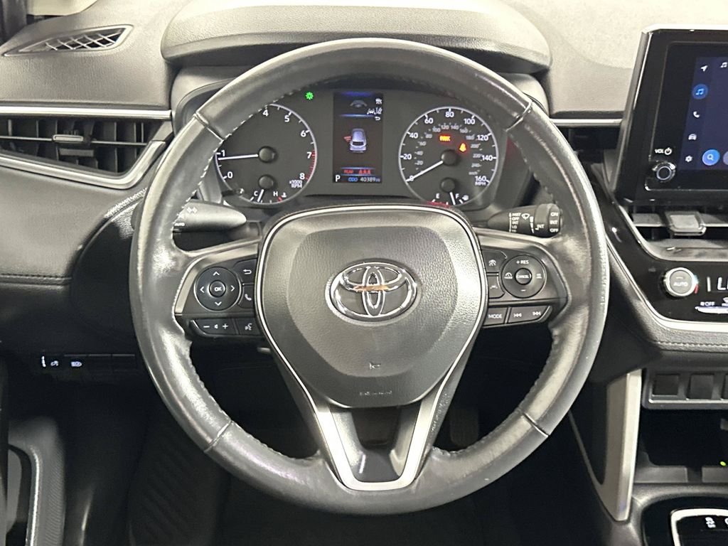 Used 2024 Barcelona Red Metallic Toyota LE image 13