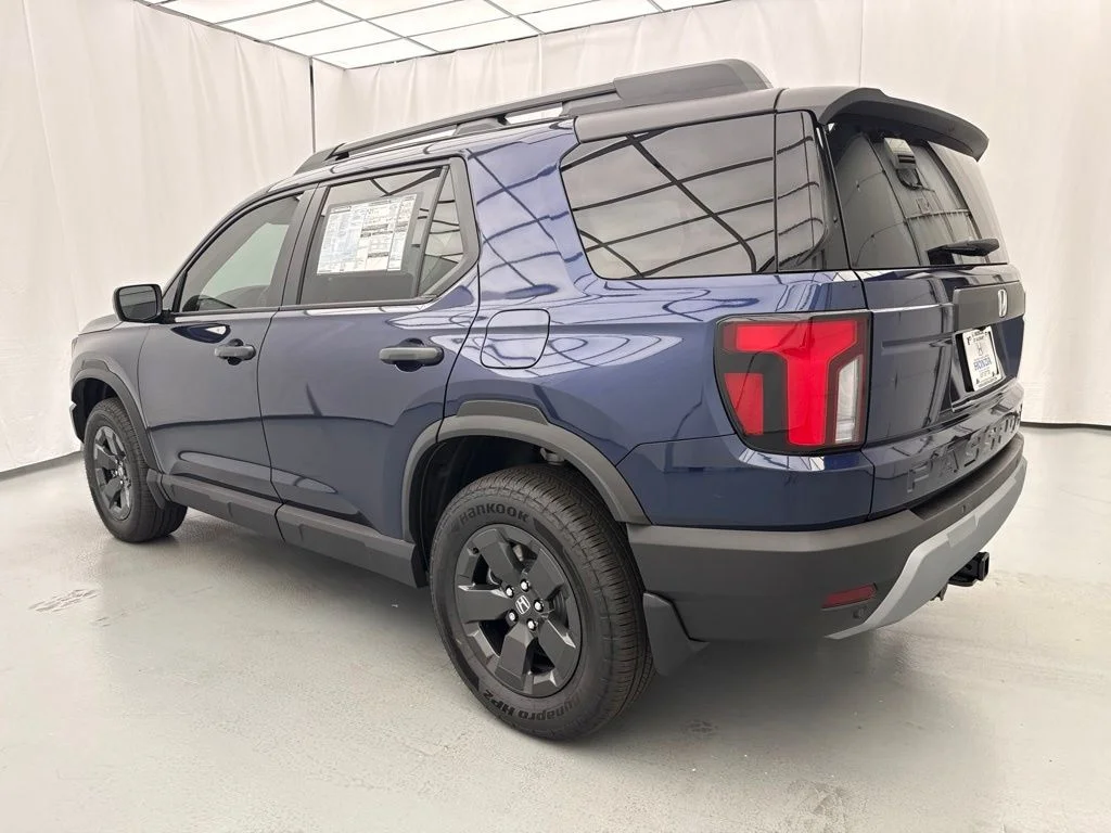 New 2026 Obsidian Blue Pearl Honda RTL Towing image 5