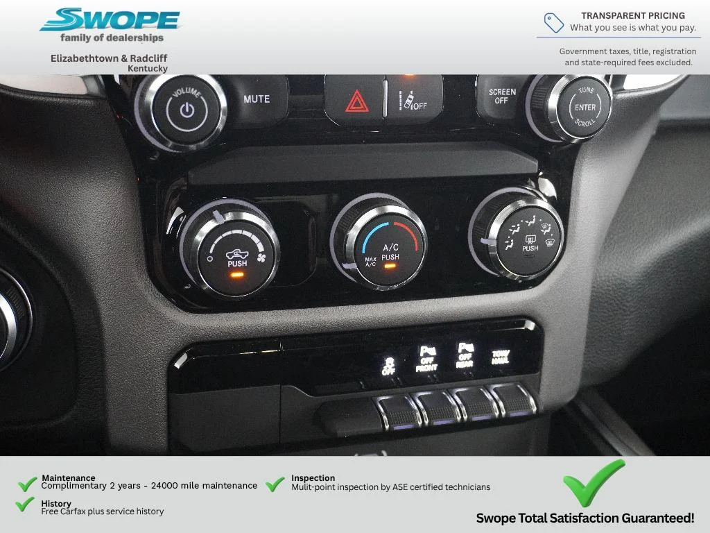 New 2026 Diamond Black Crystal Pearl-Coat Exterior Paint RAM Express image 22