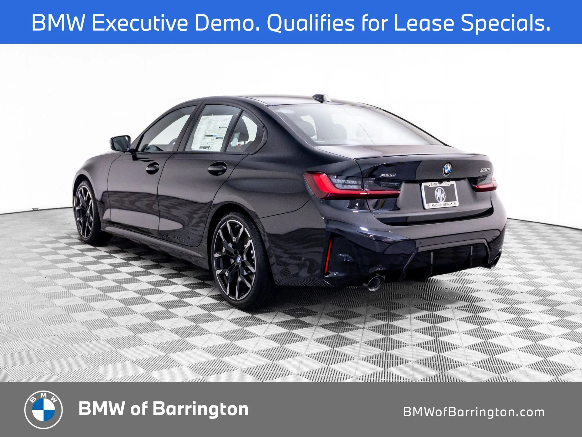 New 2026 Black BMW 330i xDrive image 3