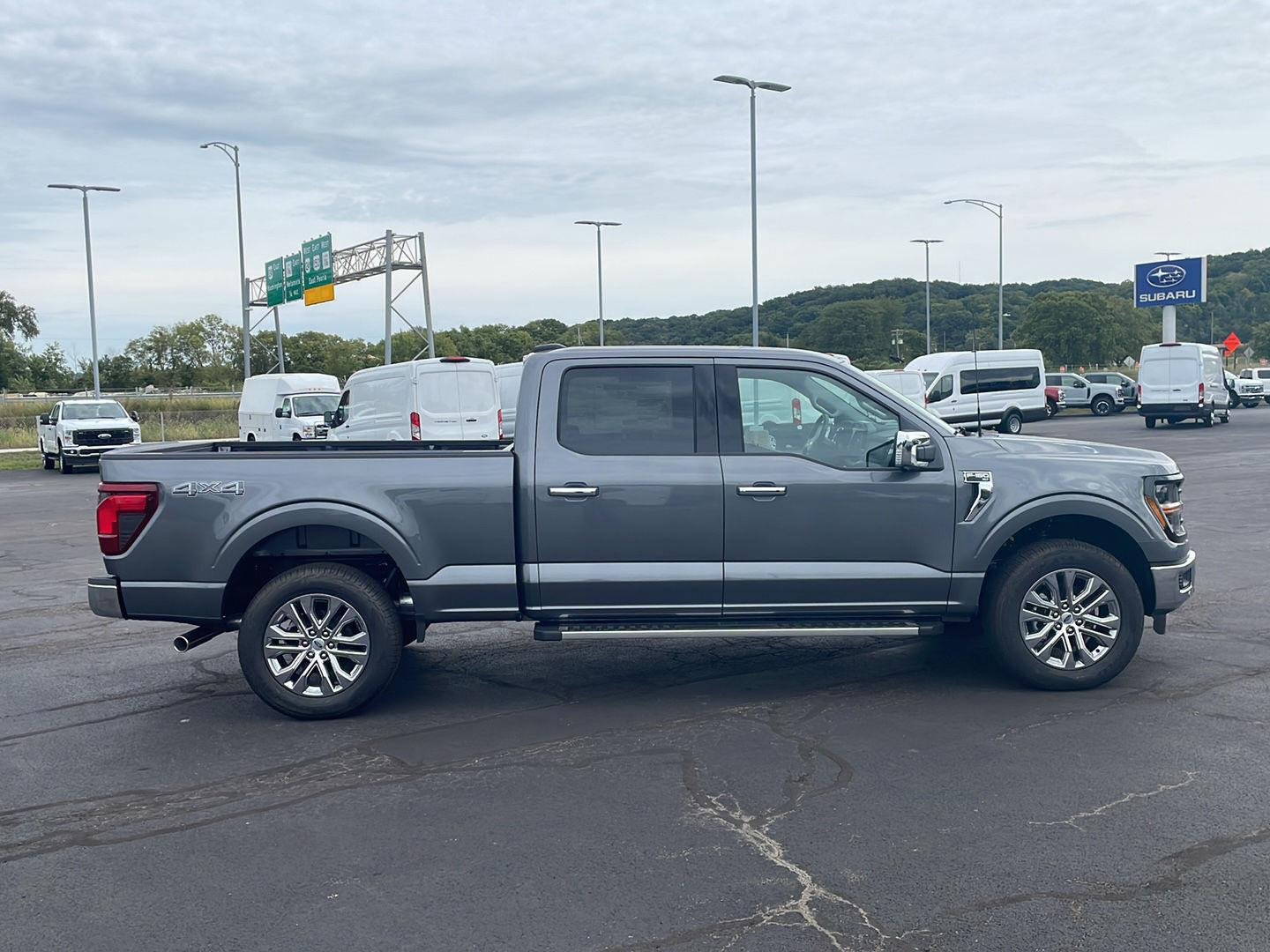 New 2026 Carbonized Gray Metallic Ford XLT image 6