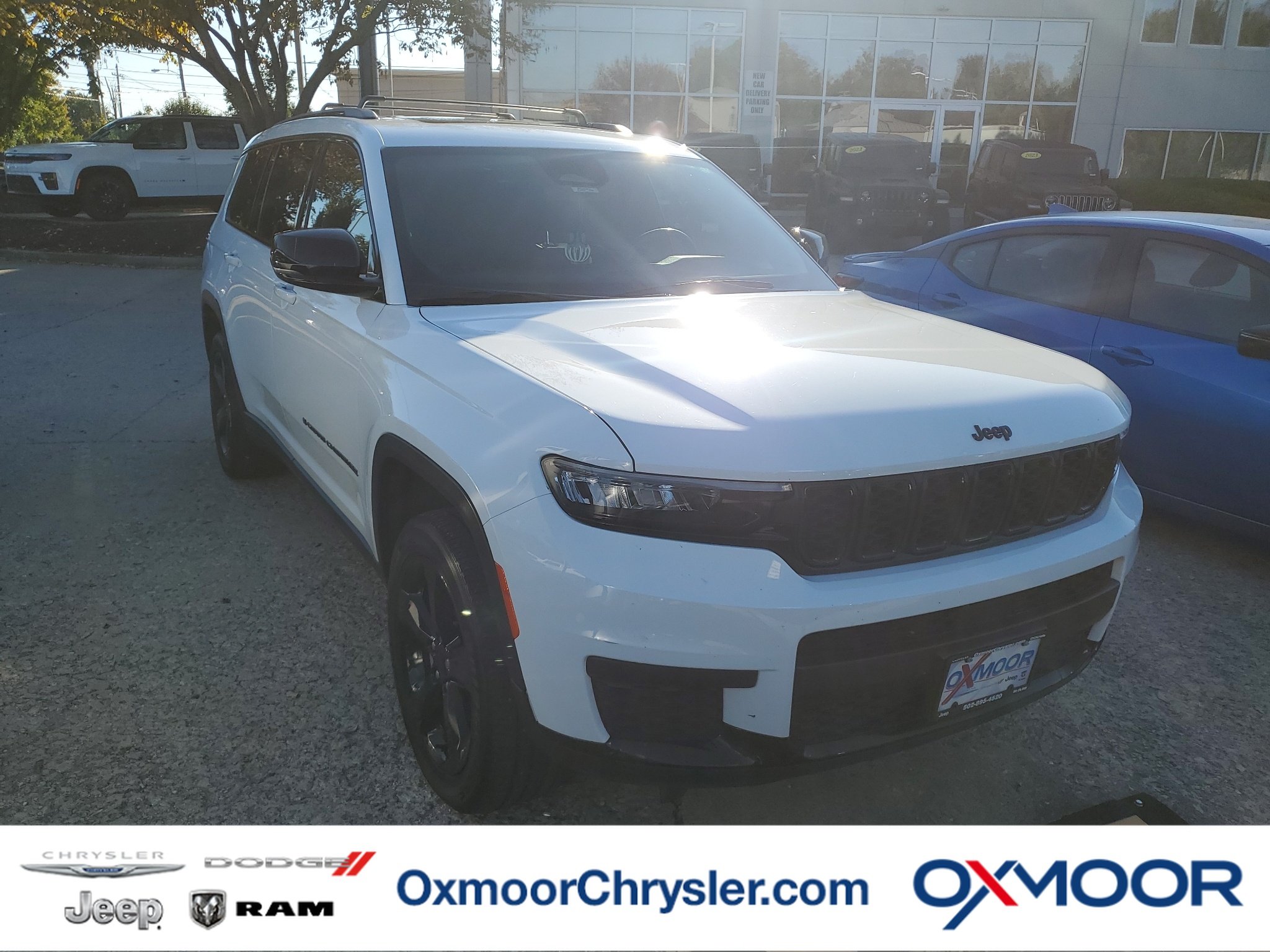 Used 2023 Bright White Clearcoat Jeep Altitude image 1