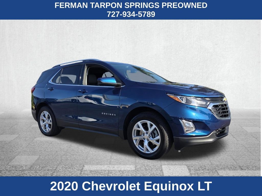 Used 2020 PACIFIC BLUE METALLIC Chevrolet LT image 1