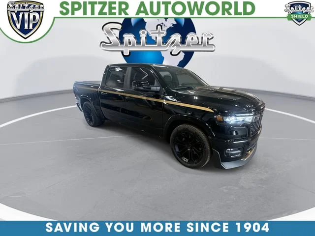 New 2026 Diamond Black Crystal Pearlcoat RAM Big Horn/Lone Star image 2