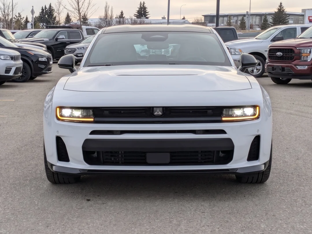 New 2026 White Dodge Scat Pack - - Blacktop Pkg - Two-Tone Black Roof - 20 Black Wheels - Adaptive Cruise & More! image 3