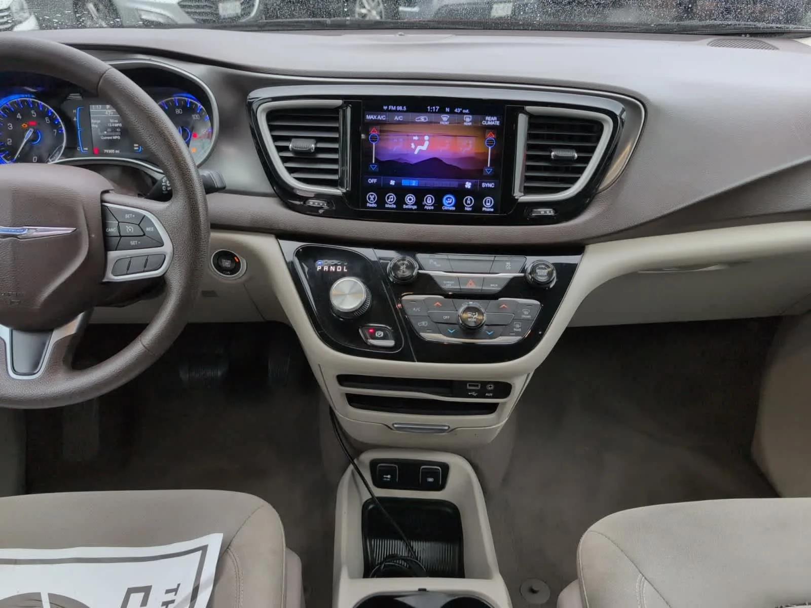 Used 2017 Velvet Red Pearlcoat Chrysler Touring image 17