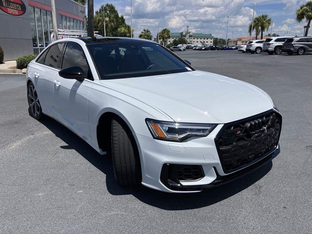 Used 2025 White (Glacier White Metallic) Audi Premium Plus image 7