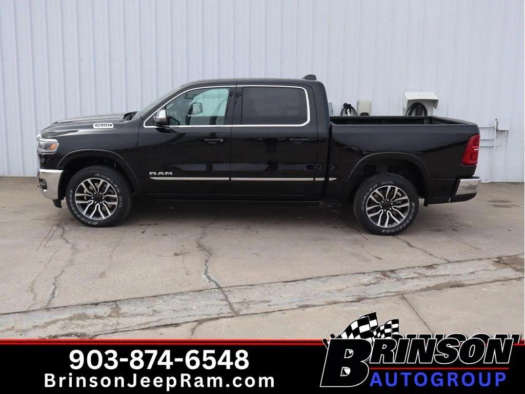New 2026 Diamond Black Crystal Pearlcoat Ram Limited image 3