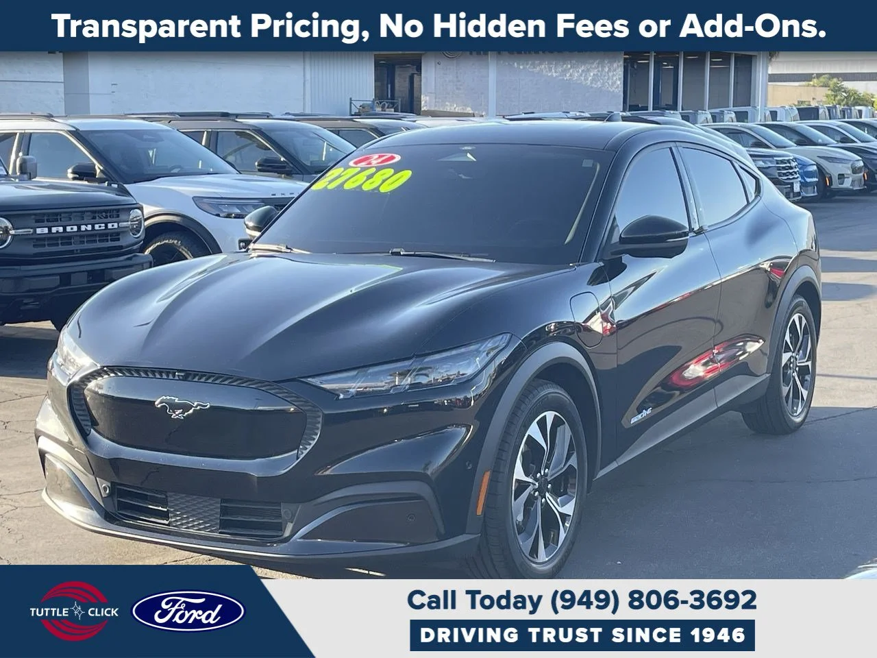 Used 2024 SHADOW BLACK Ford Select image 12
