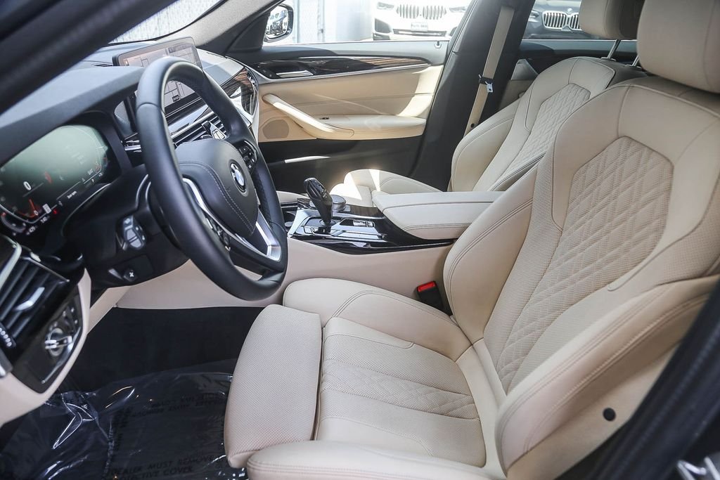Certified Used 2023 Skyscraper Gray Metallic BMW 530i image 14