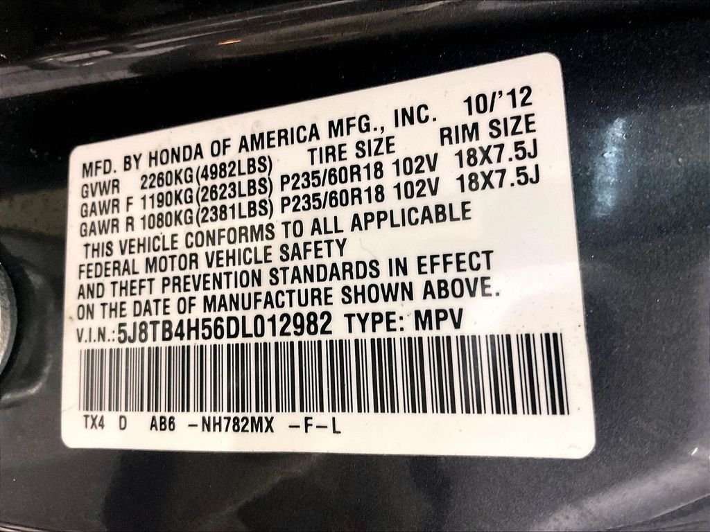 Used 2013 Gray Acura Technology Package image 36
