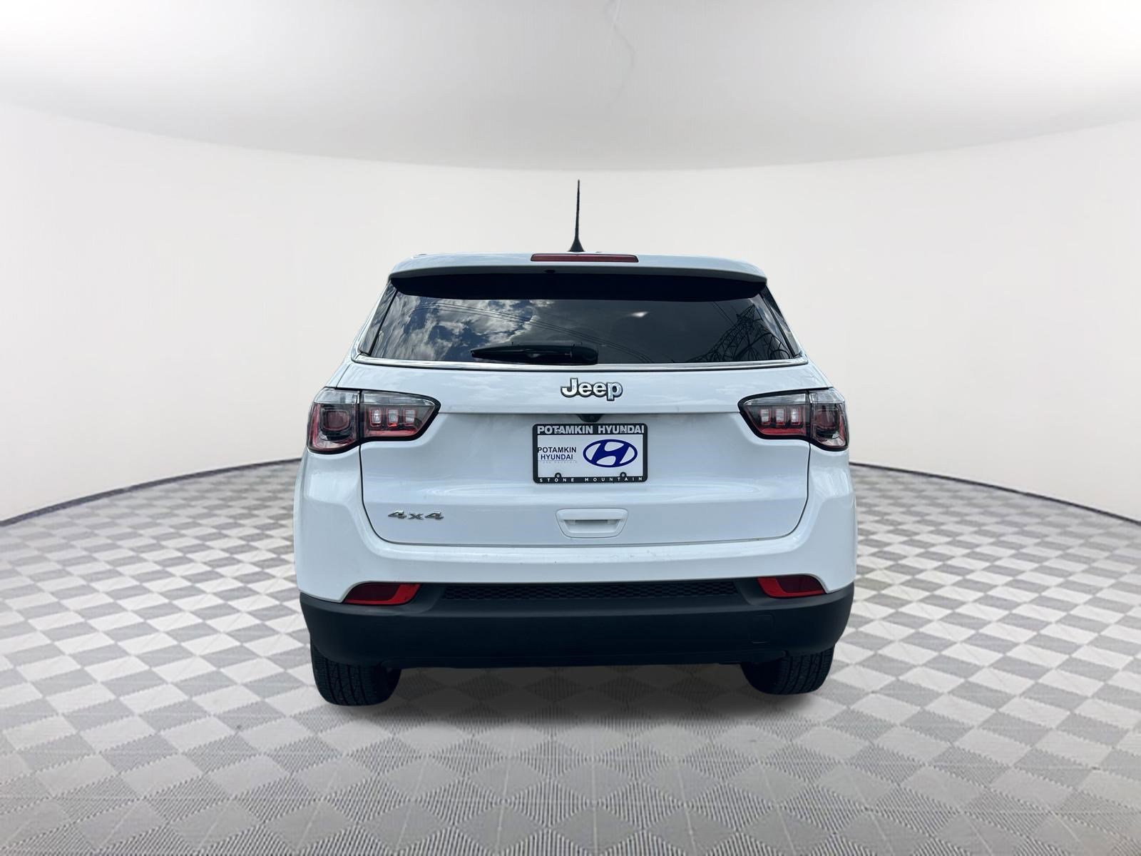 Used 2023 Bright White Clearcoat Jeep Sport image 6
