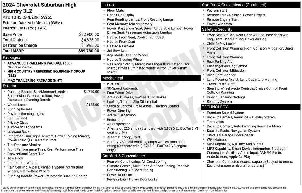 Used 2024 Gray Chevrolet High Country image 26