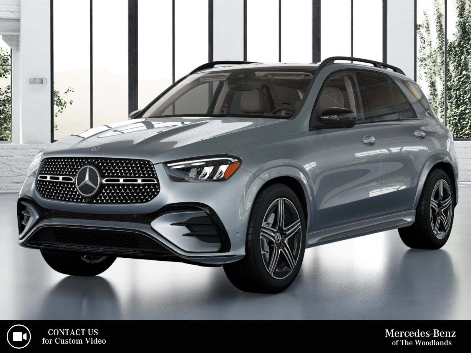 New 2026 Cirrus Silver Metallic Mercedes-Benz GLE 350 image 1