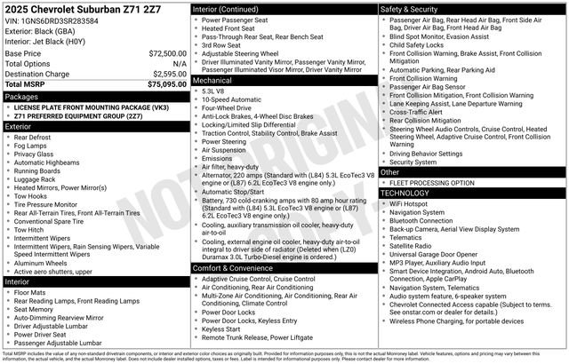 Used 2025 Black Chevrolet Z71 image 11