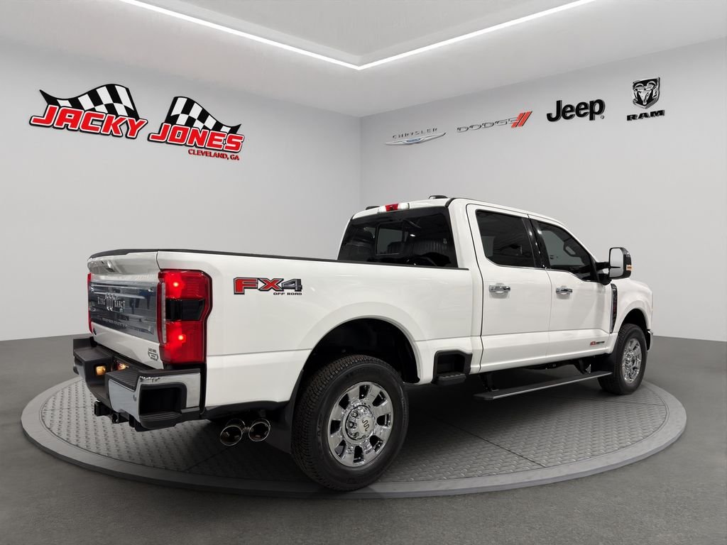 Used 2025 Star White Metallic Tri-Coat Ford King Ranch image 11