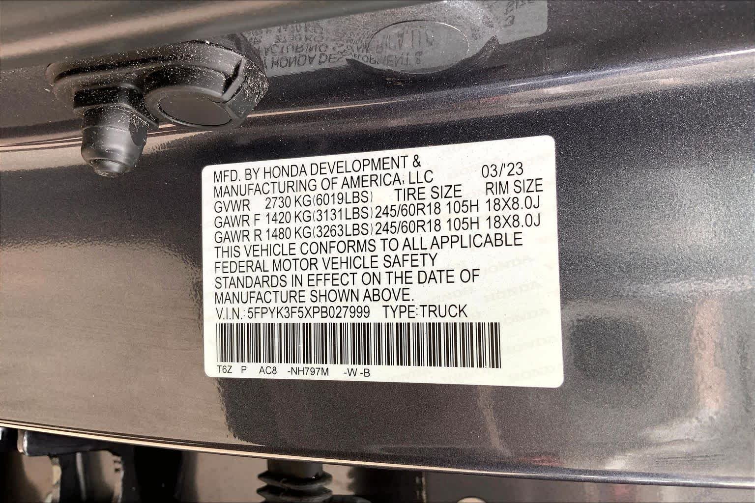 Certified Used 2023 Modern Steel Metallic Honda RTL image 34