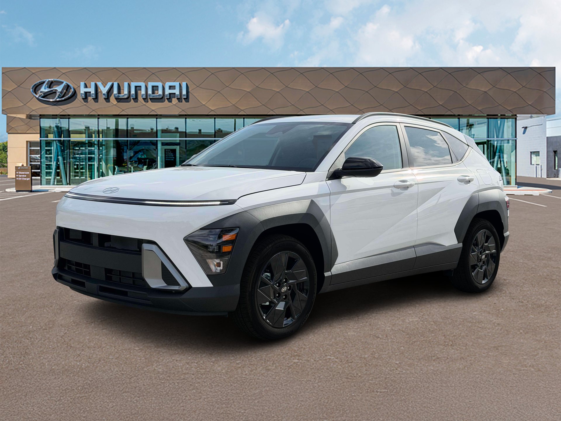 New 2027 Atlas White Hyundai SEL Sport FWD image 2