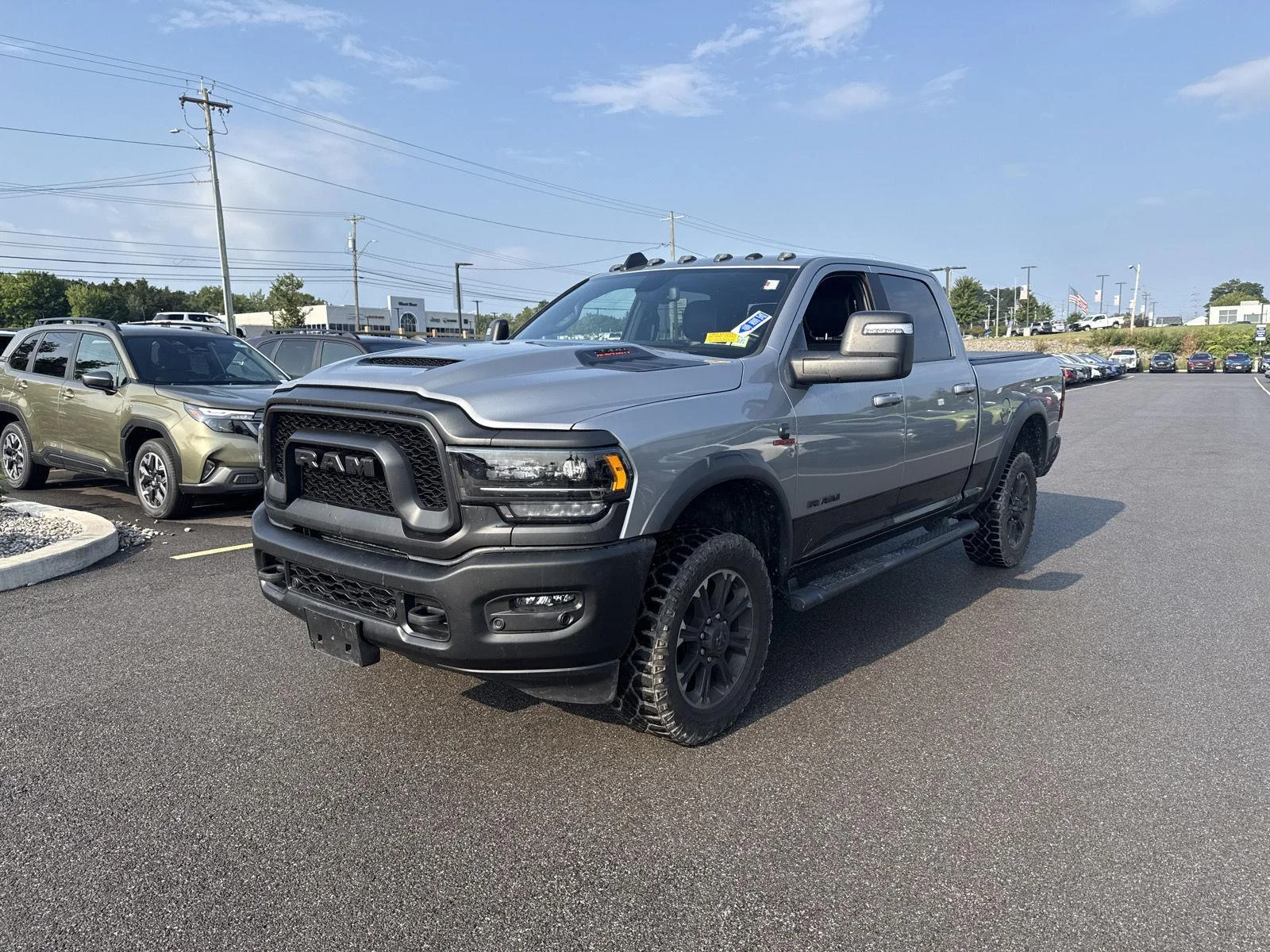 Used 2023 Billet Silver Metallic Clearcoat Ram Power Wagon Rebel image 6