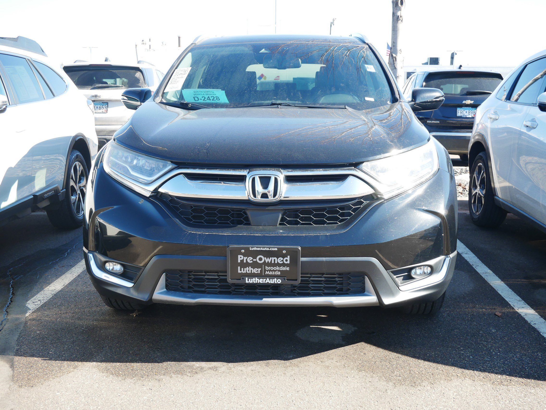 Used 2018 Honda CR-V Touring with VIN 7FARW1H9XJE014428 for sale in Brooklyn Center, Minnesota