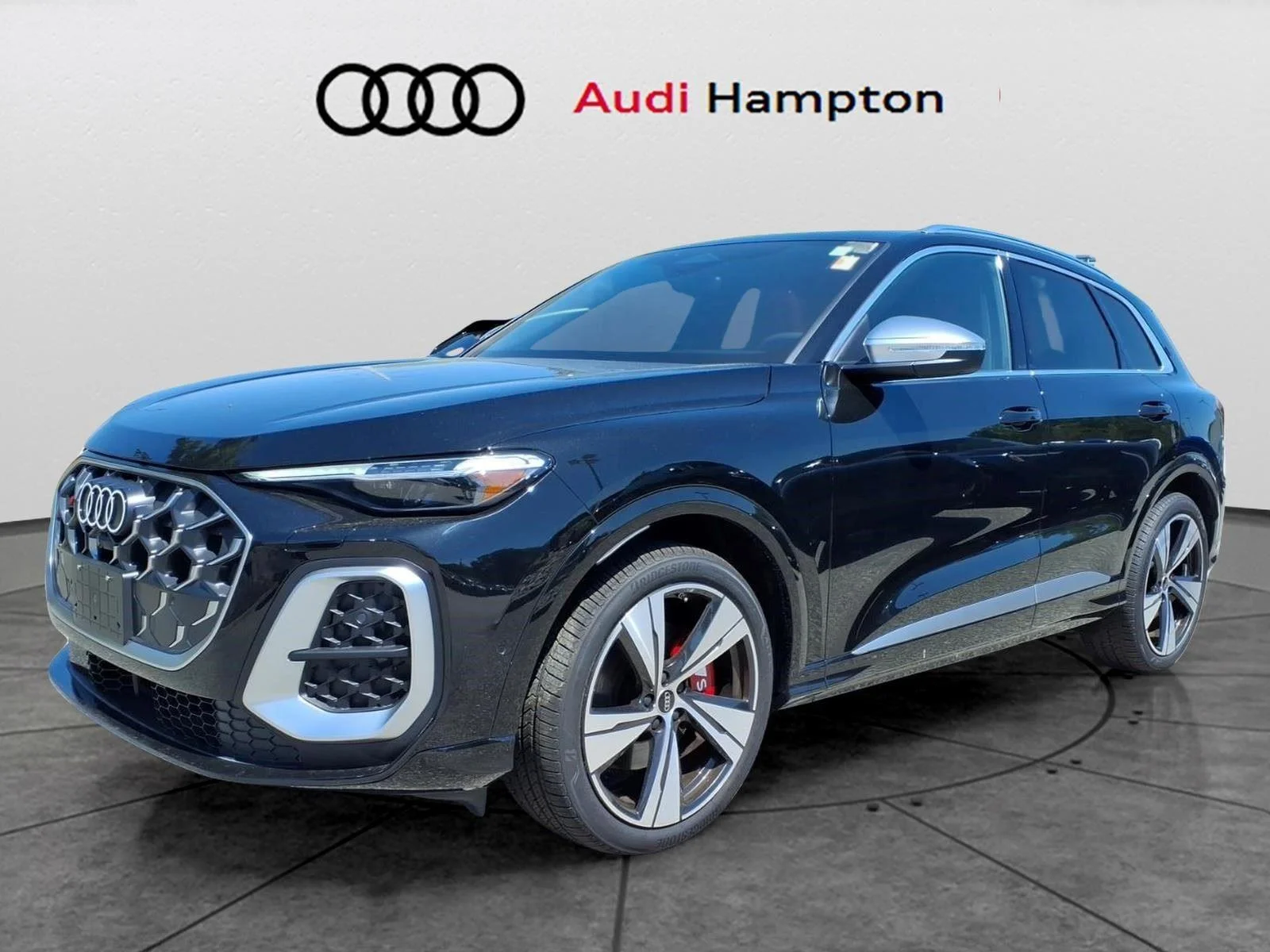 New 2025 Mythos Black Metallic Audi Premium Plus image 1