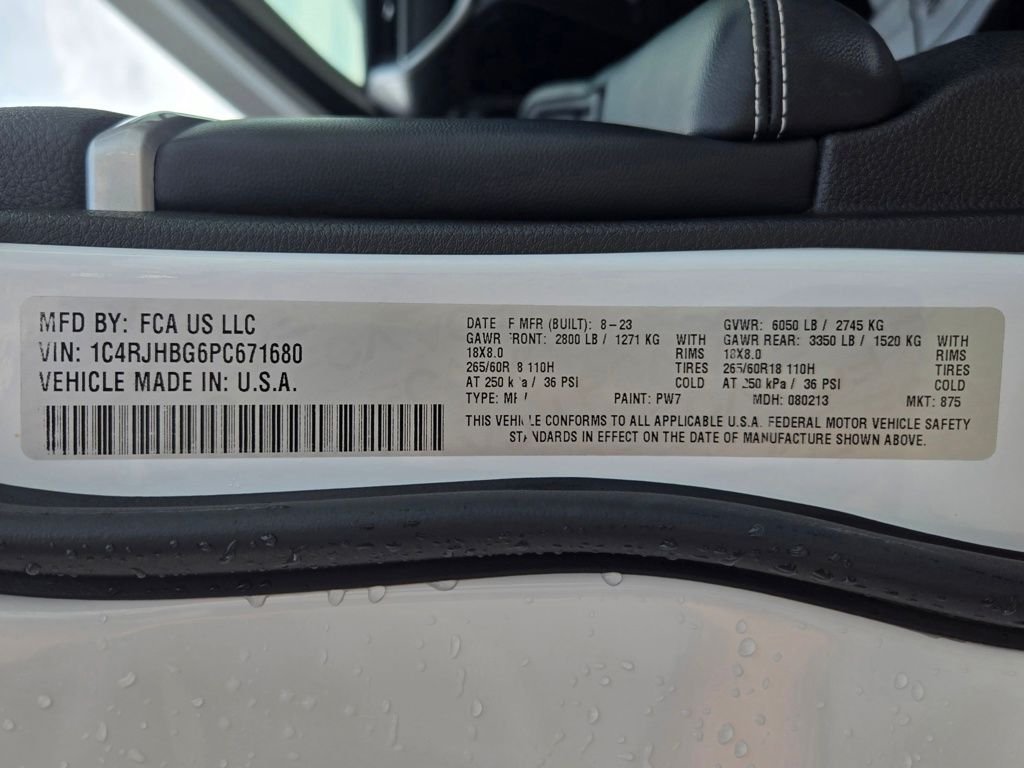 Used 2023 White Jeep Limited image 32