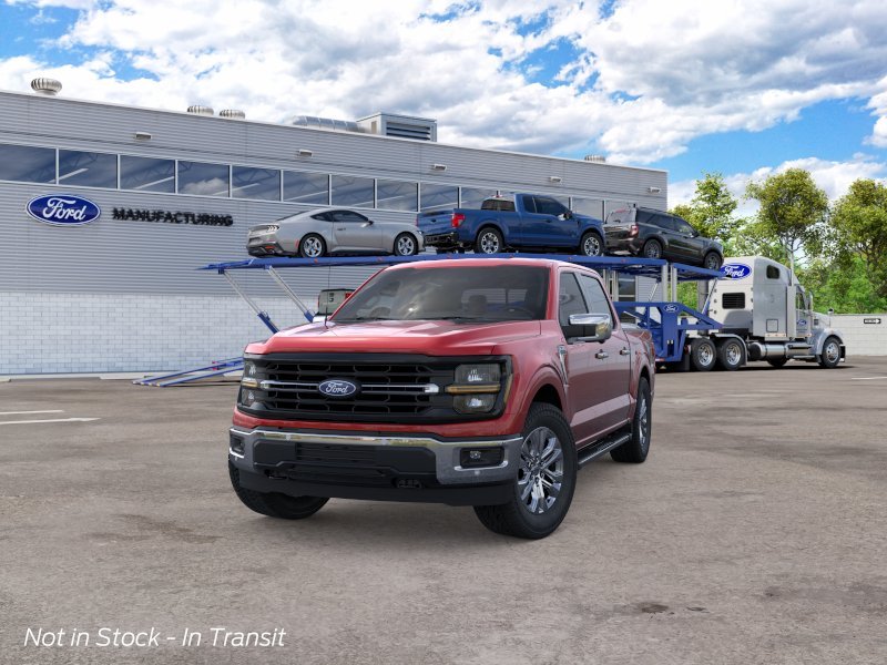 New 2026 Ruby Red Metallic Tinted Clearcoat Ford XLT image 2