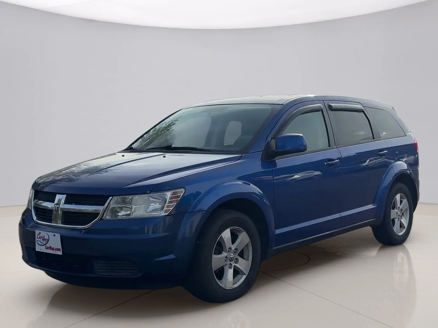 Used 2009 Blue Dodge SXT image 1