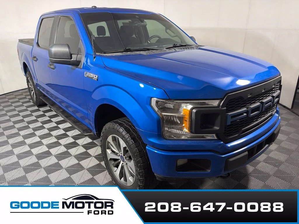 Certified Used 2019 Blue Metallic Ford XL image 1