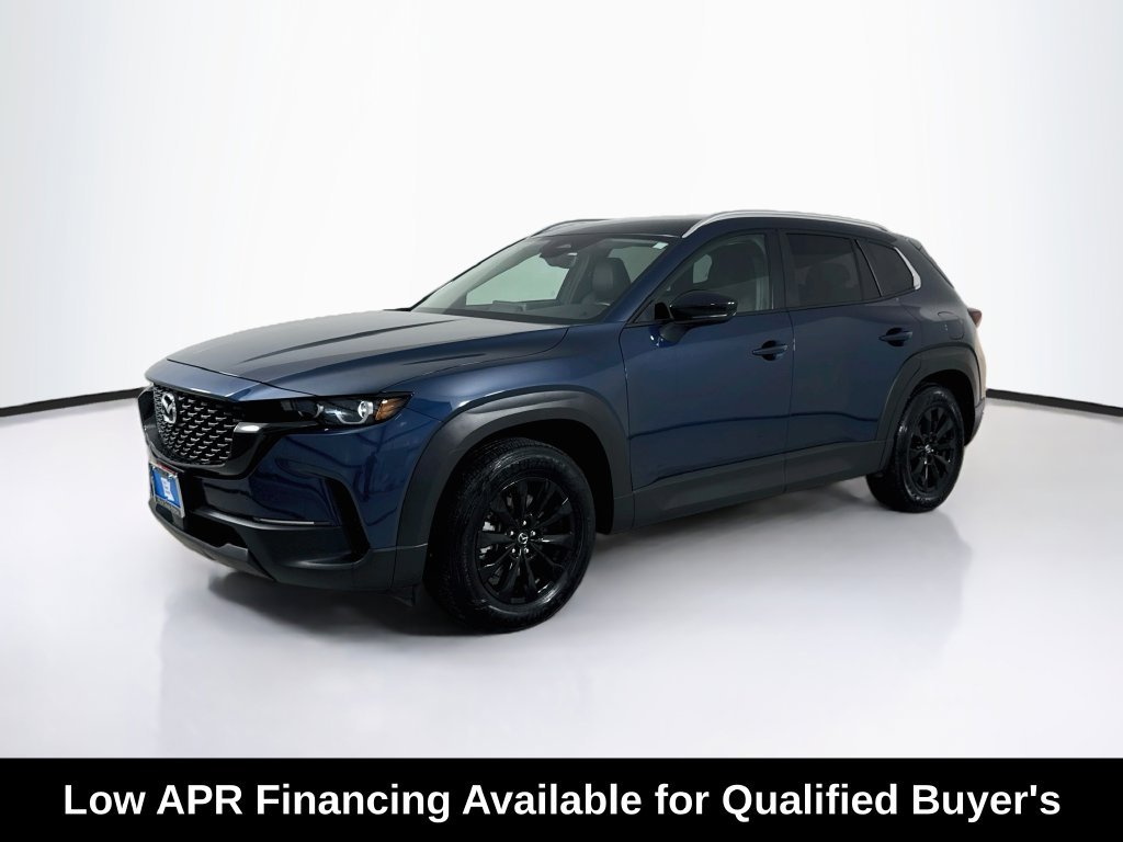 Used 2025 Ingot Blue Metallic Mazda 2.5 S Premium Package image 3